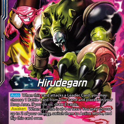 Hirudegarn // Awakened Perfection Hirudegarn (Oversized Card) (BT4-024) [Oversized Cards]