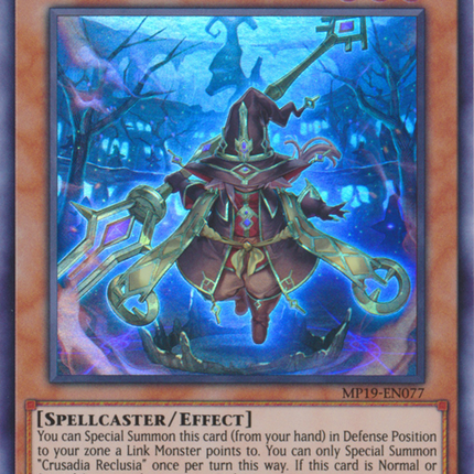 Crusadia Reclusia [MP19-EN077] Ultra Rare