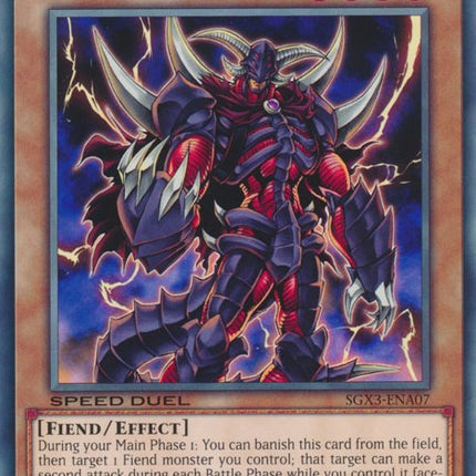 Evil HERO Infernal Gainer [SGX3-ENA07] Common