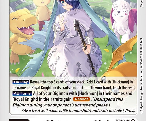Sistermon Ciel [ST12-13] [Starter Deck: Jesmon] – TokenMTG