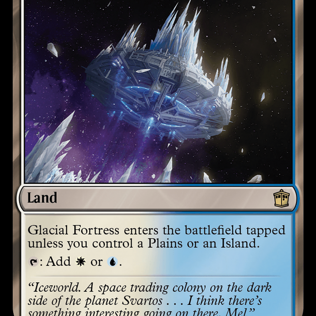 Glacial Fortress (Surge Foil) [Doctor Who]