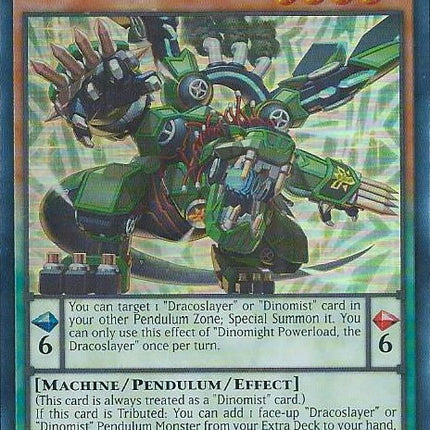 Dinomight Powerload, the Dracoslayer [DABL-EN024] Super Rare