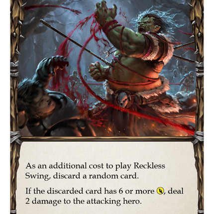 Reckless Swing [1HP013] (History Pack 1)
