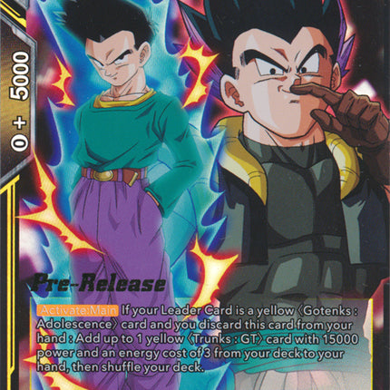 Son Goten the Eager (BT10-102) [Rise of the Unison Warrior Prerelease Promos]