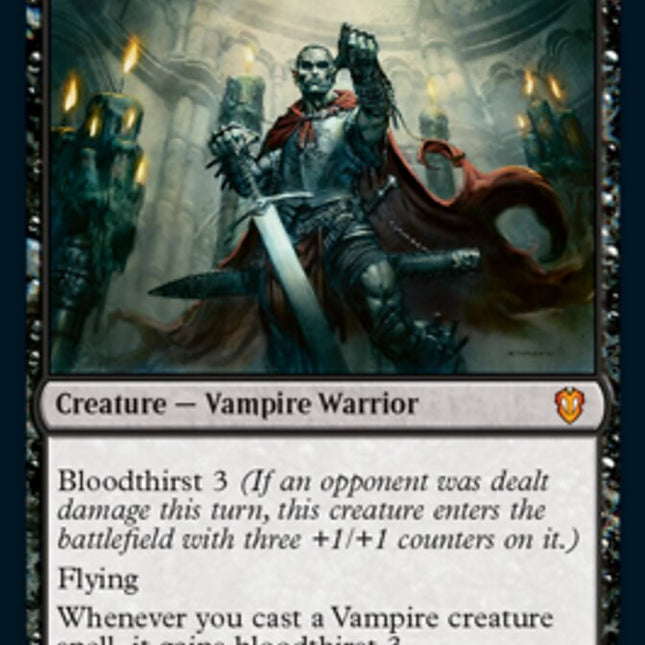 Bloodlord of Vaasgoth [Innistrad: Crimson Vow Commander]