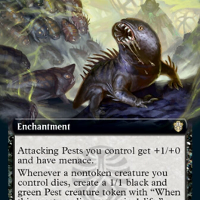 Blight Mound (Extended Art) [Commander 2021]