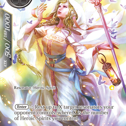 Wizard Heroic Spirit (Full Art) (SNV-020) [The Strangers of New Valhalla]