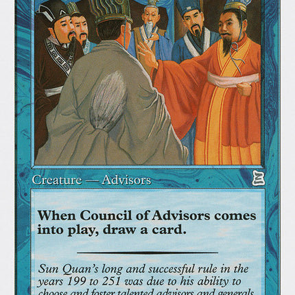 Council of Advisors [Portal Three Kingdoms]
