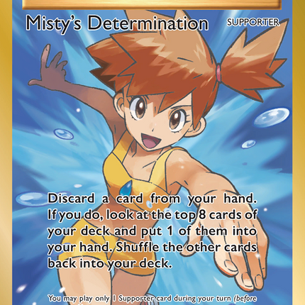 Misty's Determination (108/108) [XY: Evolutions]