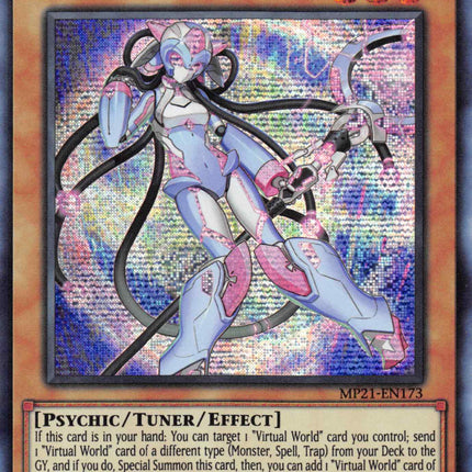 Virtual World Mai-Hime - Lulu [MP21-EN173] Prismatic Secret Rare