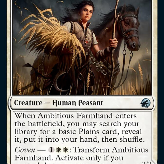 Ambitious Farmhand // Seasoned Cathar [Innistrad: Midnight Hunt]