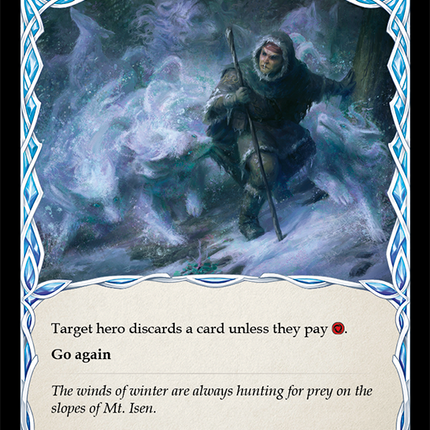 Winter's Bite (Blue) [ELE171] (Tales of Aria)  1st Edition Rainbow Foil