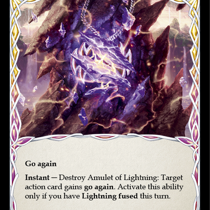 Amulet of Lightning [U-ELE201] (Tales of Aria Unlimited)  Unlimited Normal