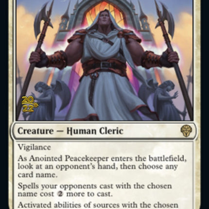 Anointed Peacekeeper [Dominaria United Prerelease Promos]