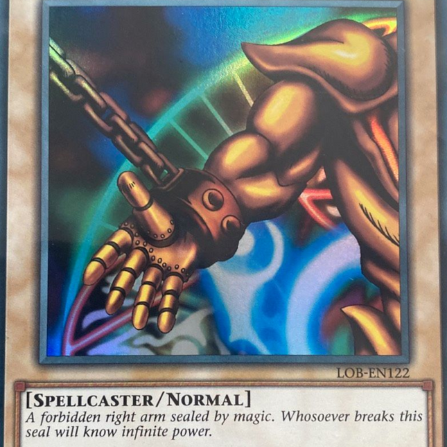 Right Arm of the Forbidden One (25th Anniversary) [LOB-EN122] Ultra Rare