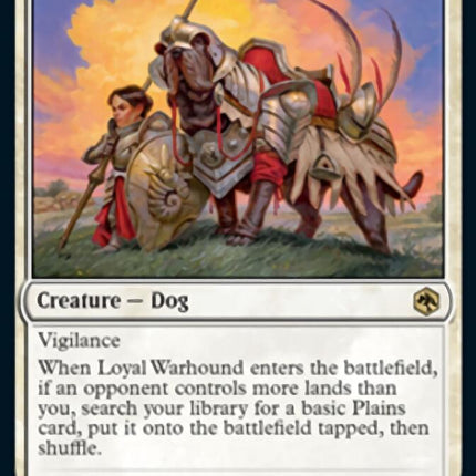 Loyal Warhound [Dungeons & Dragons: Adventures in the Forgotten Realms]