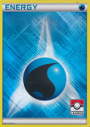 Water Energy (2011 Pokemon League Promo) [League & Championship Cards]