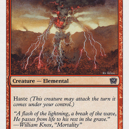 Lightning Elemental [Ninth Edition]