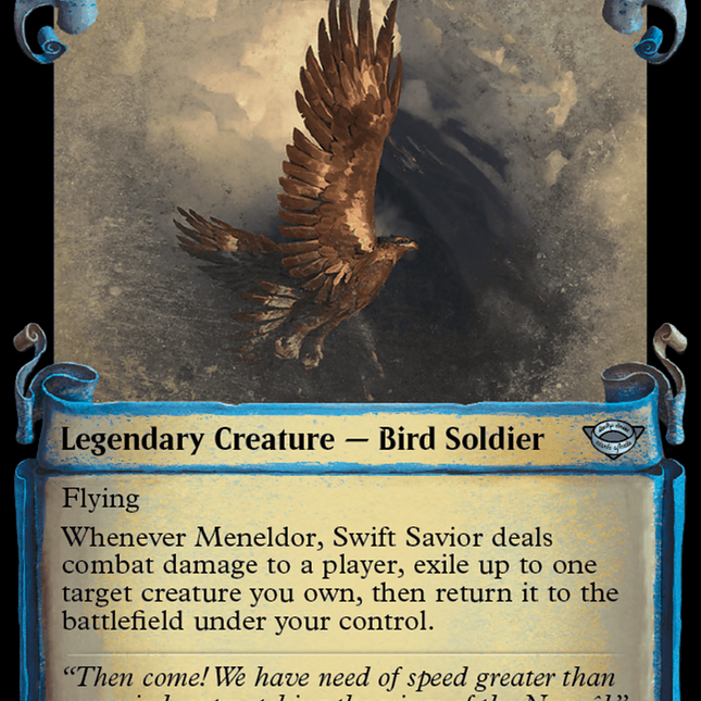 Meneldor, Swift Savior [The Lord of the Rings: Tales of Middle-Earth Showcase Scrolls]