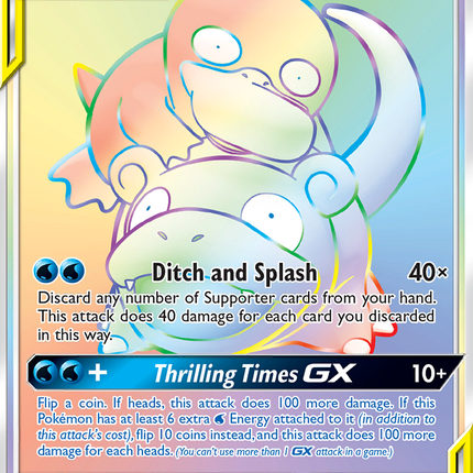 Slowpoke & Psyduck GX (239/236) [Sun & Moon: Unified Minds]