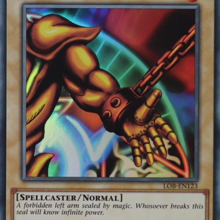 Left Arm of the Forbidden One (25th Anniversary) [LOB-EN123] Ultra Rare