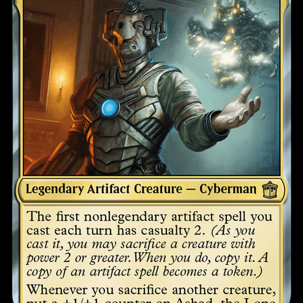 Ashad, the Lone Cyberman (Surge Foil) [Doctor Who]