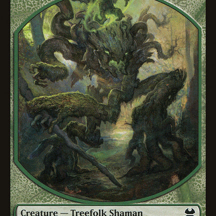 Treefolk Shaman Token [Modern Masters Tokens]