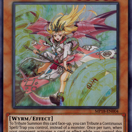 Majesty Maiden, the True Dracocaster [MP18-EN004] Ultra Rare
