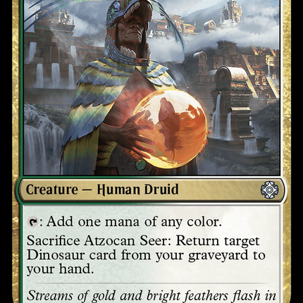 Atzocan Seer [The Lost Caverns of Ixalan Commander]