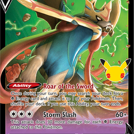 Zacian V (016/025) [Celebrations: 25th Anniversary]