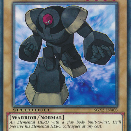 Elemental HERO Clayman [SGX2-ENA03] Common