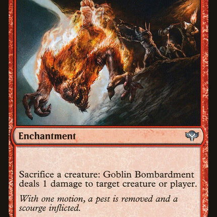 Goblin Bombardment [Duel Decks: Speed vs. Cunning]