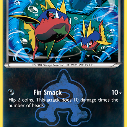 Team Aqua's Carvanha (20/34) [XY: Double Crisis]