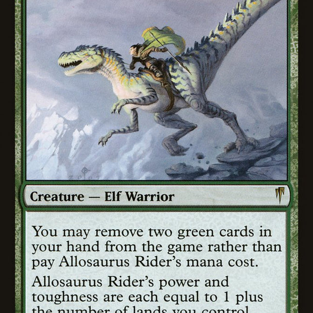 Allosaurus Rider [Coldsnap]