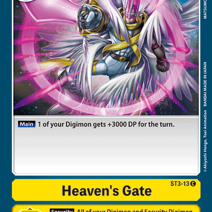 Heaven's Gate [ST3-13] [Starter Deck: Heaven's Yellow]