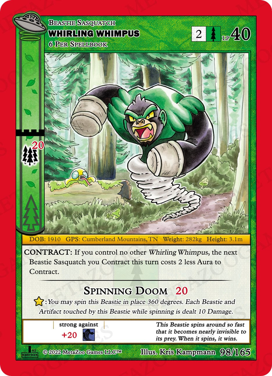 Whirling Whimpus [Cryptid Nation: UFO First Edition] – TokenMTG