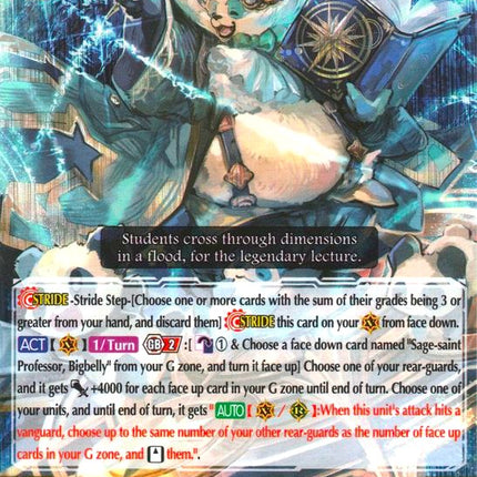 Sage-saint Professor, Bigbelly (G-TCB02/008EN) [The GENIUS STRATEGY]