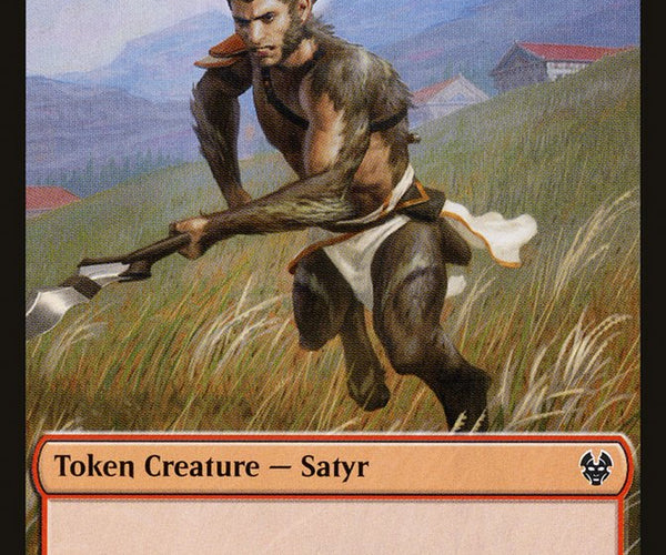 Satyr Token [Theros Beyond Death Tokens] – TokenMTG