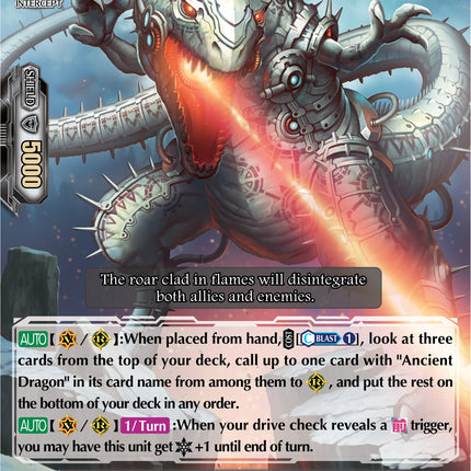 True Ancient Dragon, Aloneros (V-BT10/022EN) [Phantom Dragon Aeon]