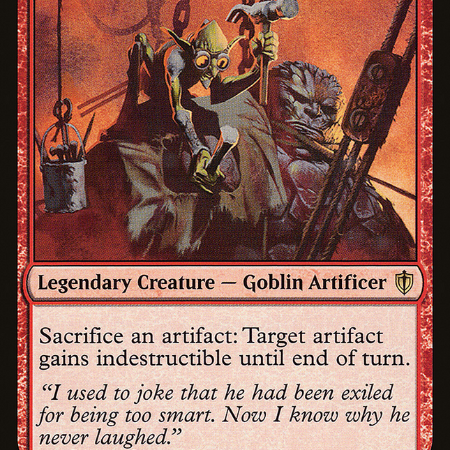Slobad, Goblin Tinkerer [The List]