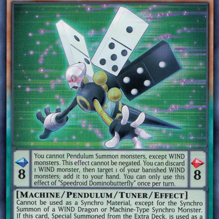 Speedroid Dominobutterfly [DPDG-EN004] Ultra Rare