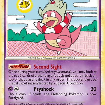 Slowking (12/123) [HeartGold & SoulSilver: Base Set]