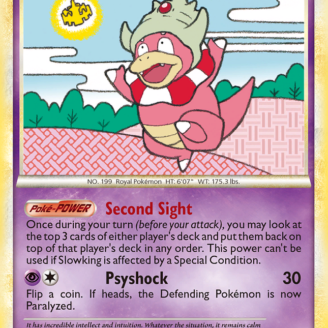Slowking (12/123) [HeartGold & SoulSilver: Base Set]