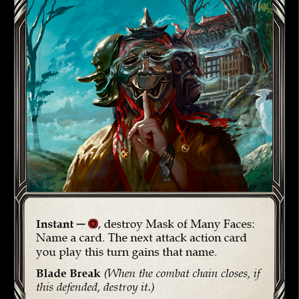 Mask of Many Faces [OUT049] (Outsiders)