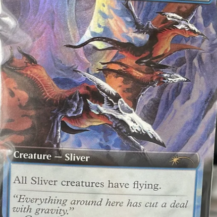 Winged Sliver (Extended Art) [Secret Lair Drop Promos]
