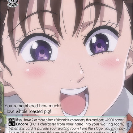 Diane: Favorite Food (SDS/SX03-T15 TD) [The Seven Deadly Sins]