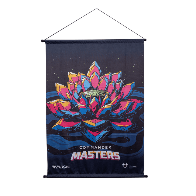 Ultra PRO: Wall Scroll - Commander Masters (Jeweled Lotus)