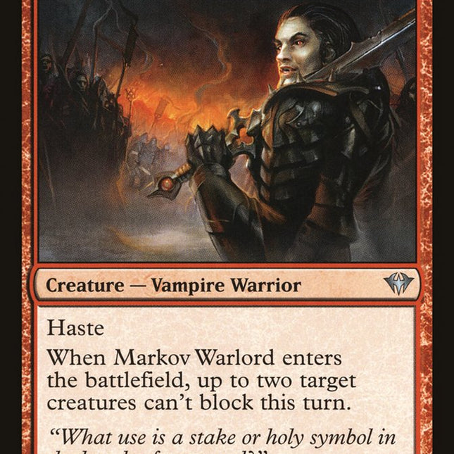 Markov Warlord [Dark Ascension]