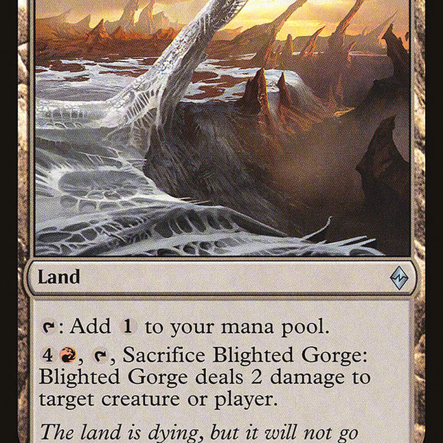 Blighted Gorge [Battle for Zendikar]