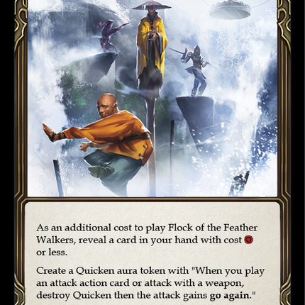 Flock of the Feather Walkers (Red) [WTR182-C] (Welcome to Rathe)  Alpha Print Rainbow Foil